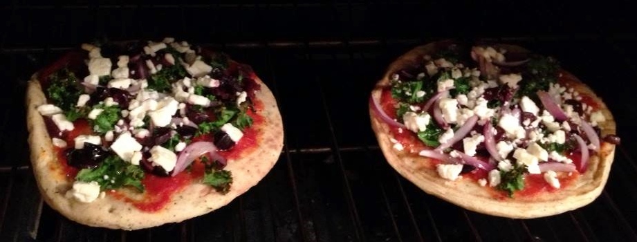 Greek pizza