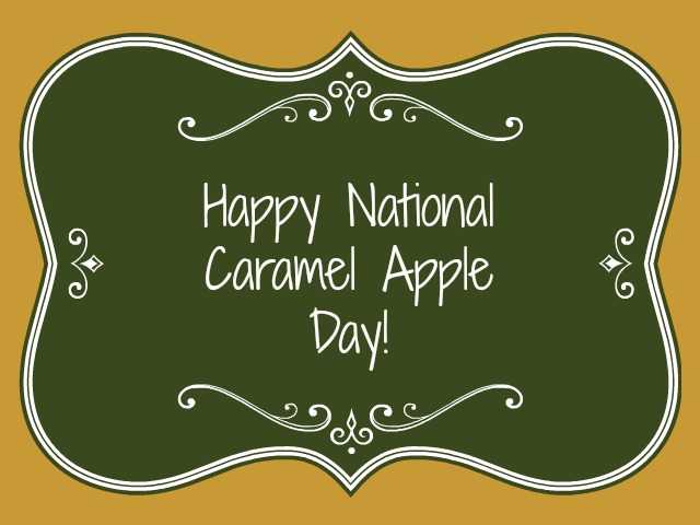 caramel apple day